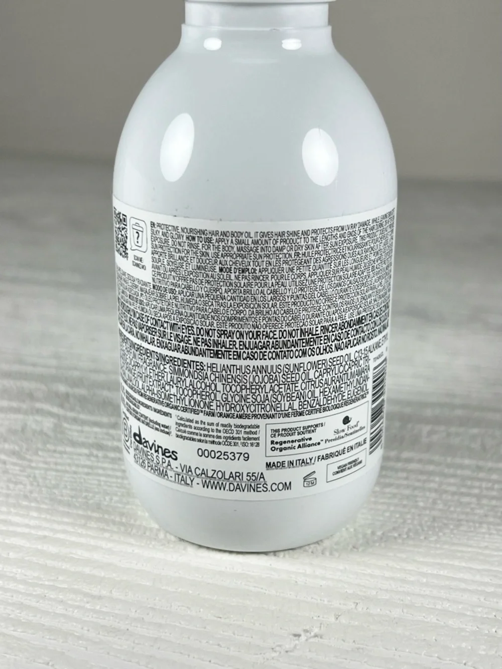 Davines SU/ Protective and Nourishing Hair & Body Oil